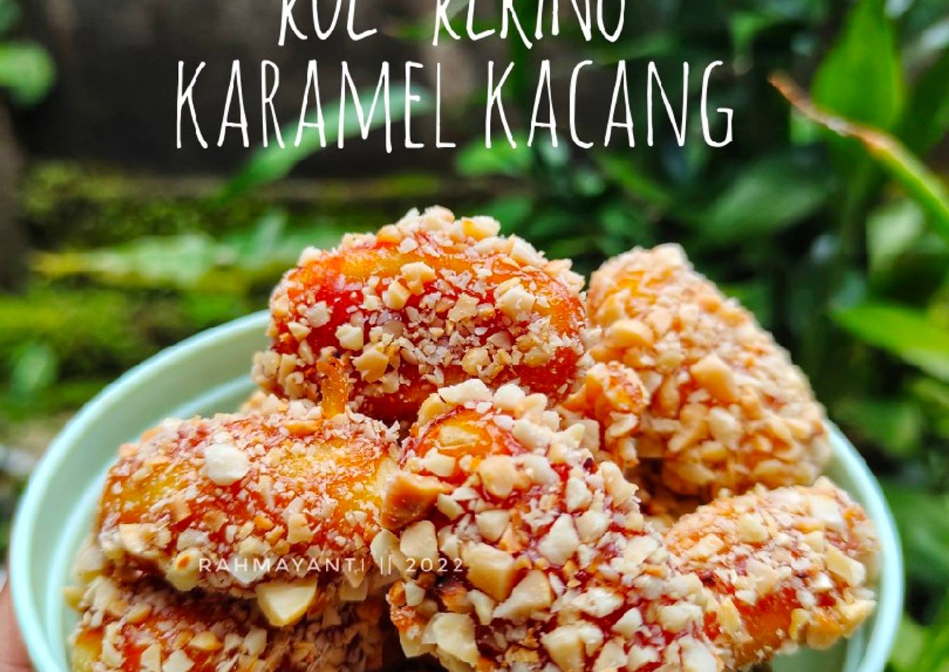Kue Kering Karamel Kacang