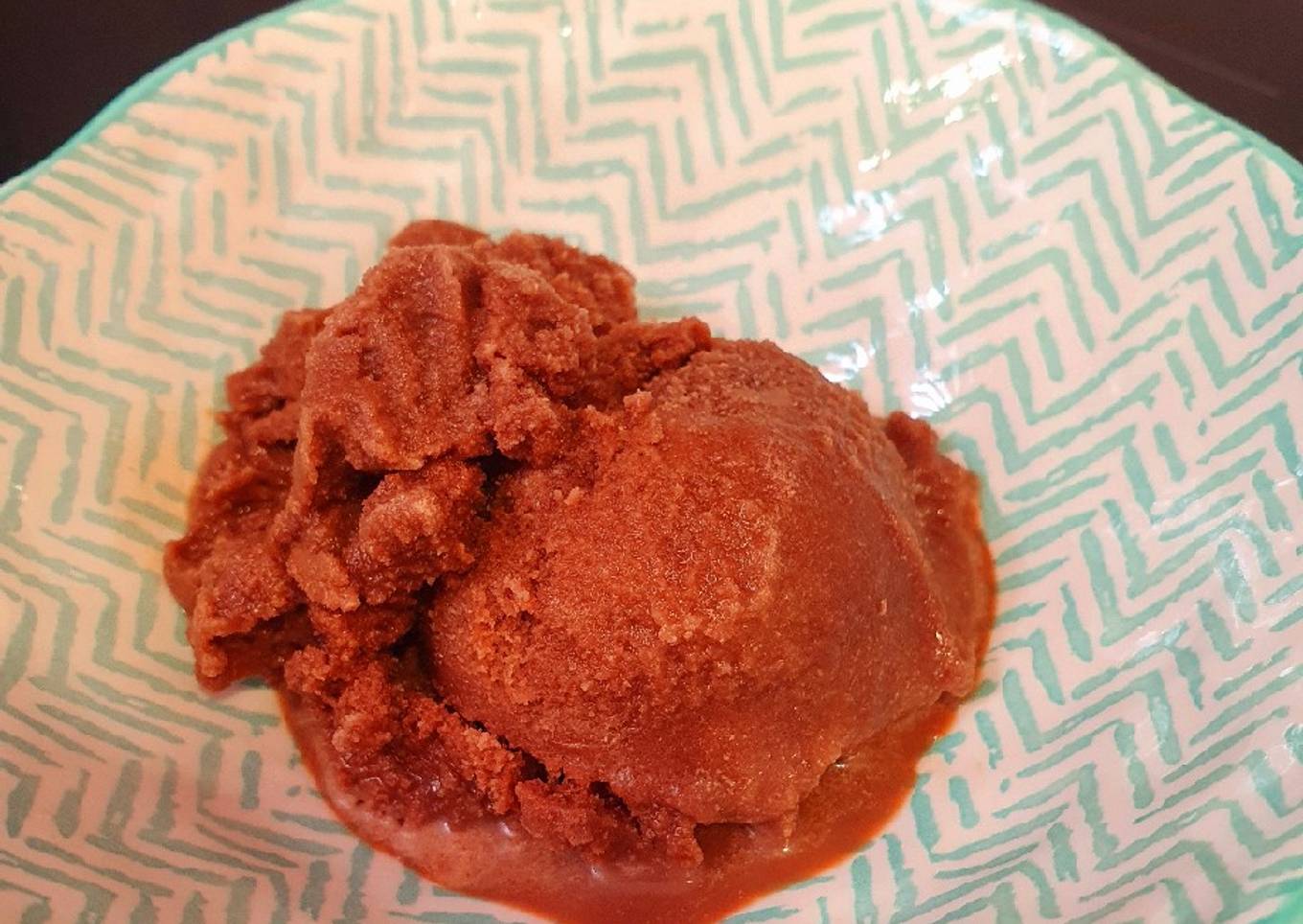 Mocha ice cream