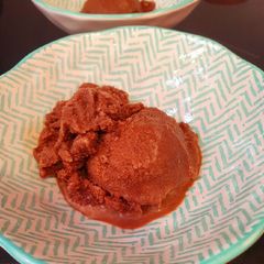 A picture of Mocha ice cream.