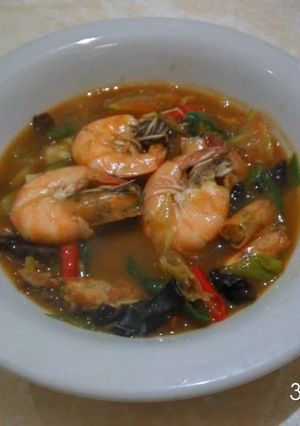 Foto resep Udang Jamur Saus Tiram