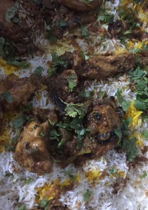 A picture of Chicken Biryani by Mahi Ahsan Shah.