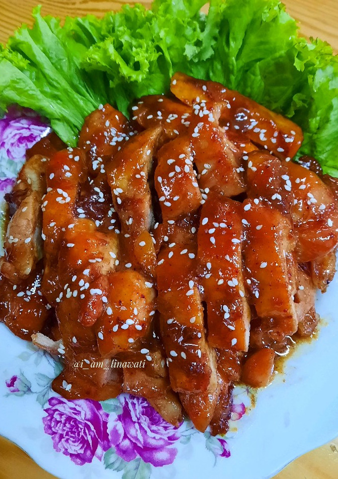 Foto resep Ayam Panggang Madu