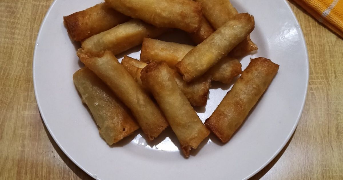 Lumpia keju mini