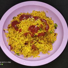 A picture of Masala Maggi.