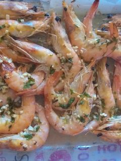 Una foto de Langostinos al horno