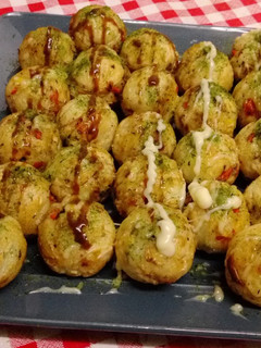 杏菇燒(素章魚燒) 的食譜成品照片