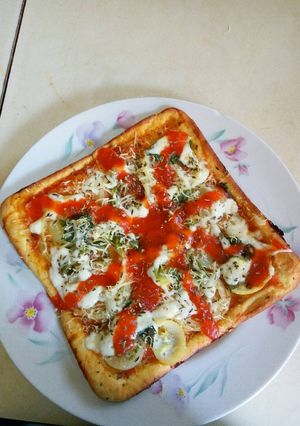 Foto resep Pizza polosan ala KSB 🍕