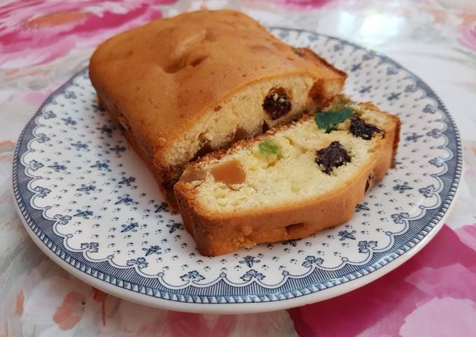 Cake aux fruits confits 🍞