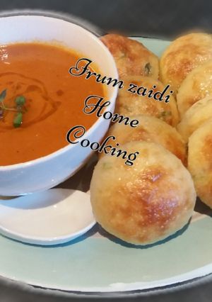 A picture of 🍅🍝 Roasted Tomato & Garlic Soup 🍅🍝.