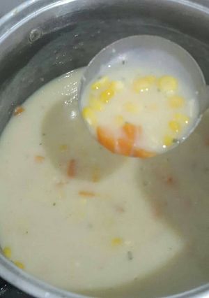 Foto resep Cream soup irit bahan