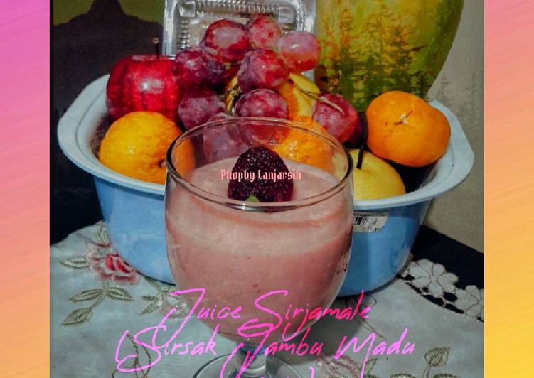 Juice Sirjamale (Sirsak Jambu Madu Lemon)