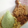 Nasi Pandan Ayam Kremes