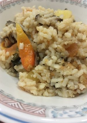 Foto resep Nasi Jamur Sayuran