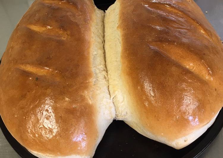 Proses meracik Roti Tawar Ala Chef Turnip Anti Gagal