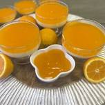 مهلبية البرتقال أو البالوظة سهلة وسريعة🥰
