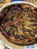 Tarte aux prunes Ruby et noix de pécan