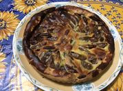 Une photo de tarte aux noix