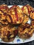 348. Mini tartatelas de hortalizas y alcachofas (entrante verdura/ picoteo)