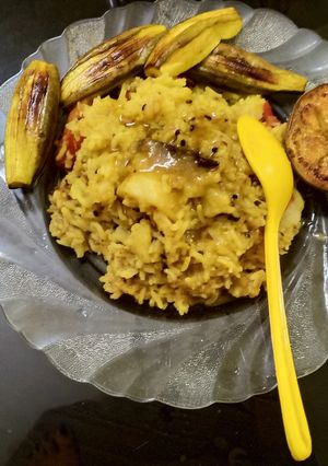 মুসুর ডালের খিচুড়ি রেসিপির প্রধান ছবি