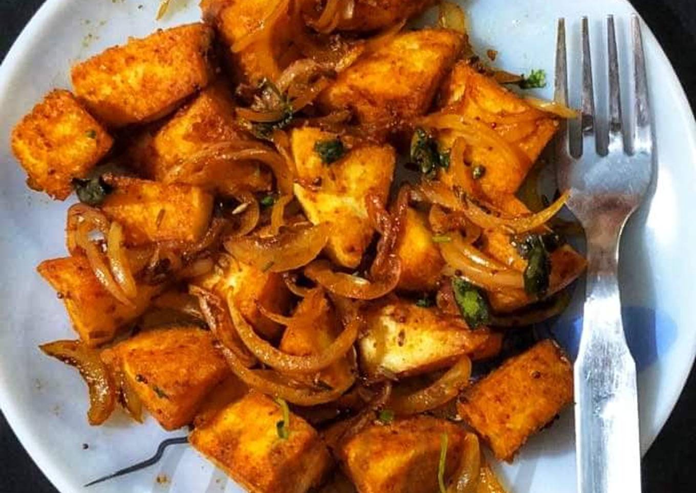 Indo Chinese StirFried Idli