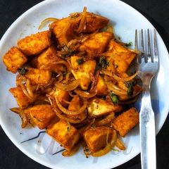 Indo Chinese StirFried Idli A picture of Indo Chinese StirFried Idli.