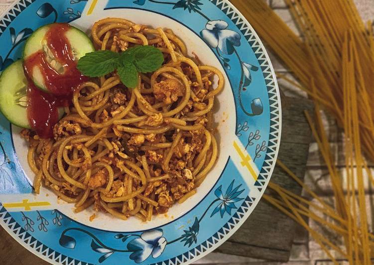 Spagheti Goreng Mamak Style
