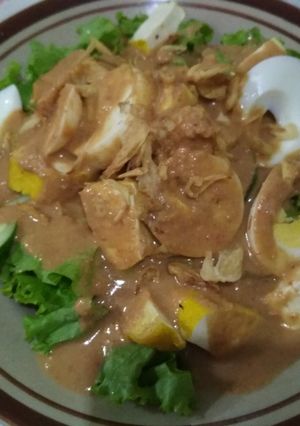 Foto resep Gado-gado komplit #BikinRamadanBerkesan
