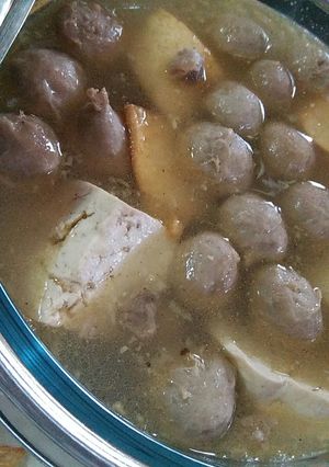 Foto resep Bakso tahu Kuah