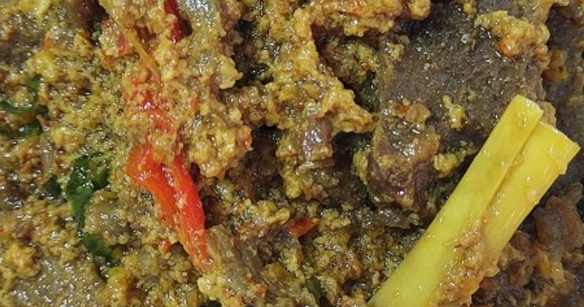 Resipi Rendang Daging Tanpa Kerisik Oleh Airtanganmami Iza Cookpad
