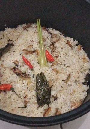 Foto resep Nasi liwet rice cooker