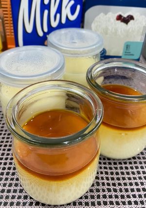 Foto resep Puding Susu ala GyuKaku (Custard, no Gelatin)