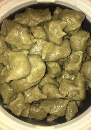 A picture of Dain wake dumplings 🥟.