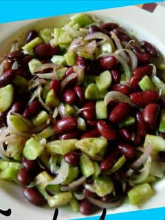 A picture of Red bean salad.