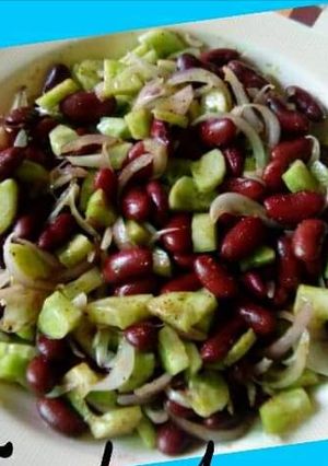 A picture of Red bean salad.
