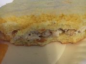 A picture of chicken bread salad