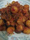 Sambel goreng ati ampla telur puyuh