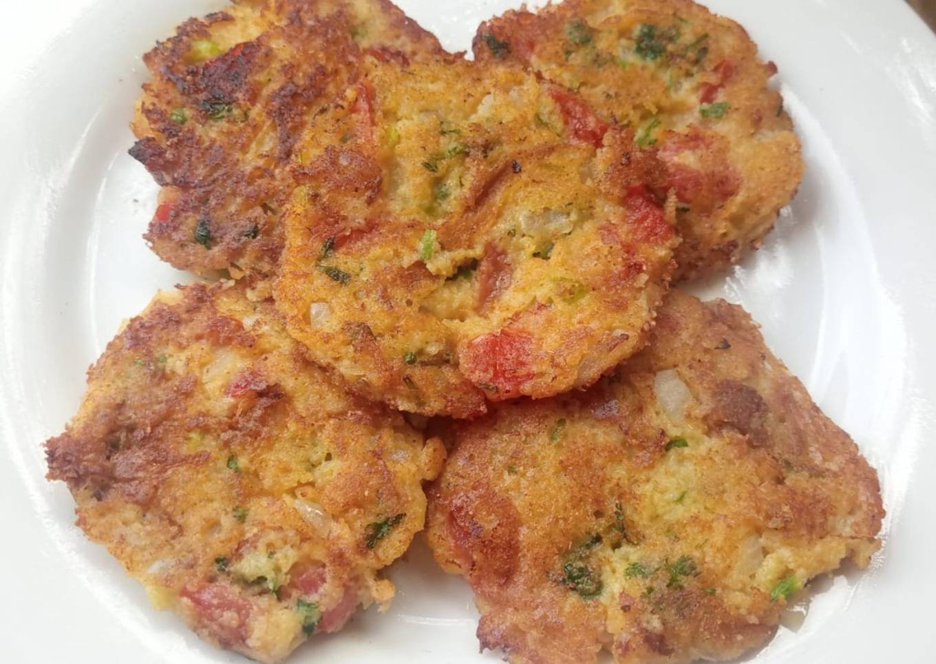 3 spicy rice pancakes