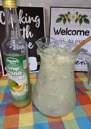Foto resep Es Mentimun Syrup