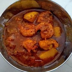A picture of Prawn Curry.