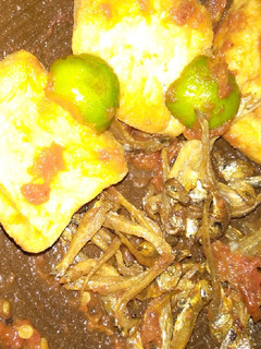 Foto resep Tahu Teri goreng, sambal terasi