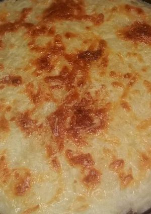 Una foto de Pastel de papas rico y fácil :)