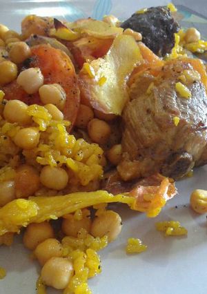 Una foto de Arroz al horno