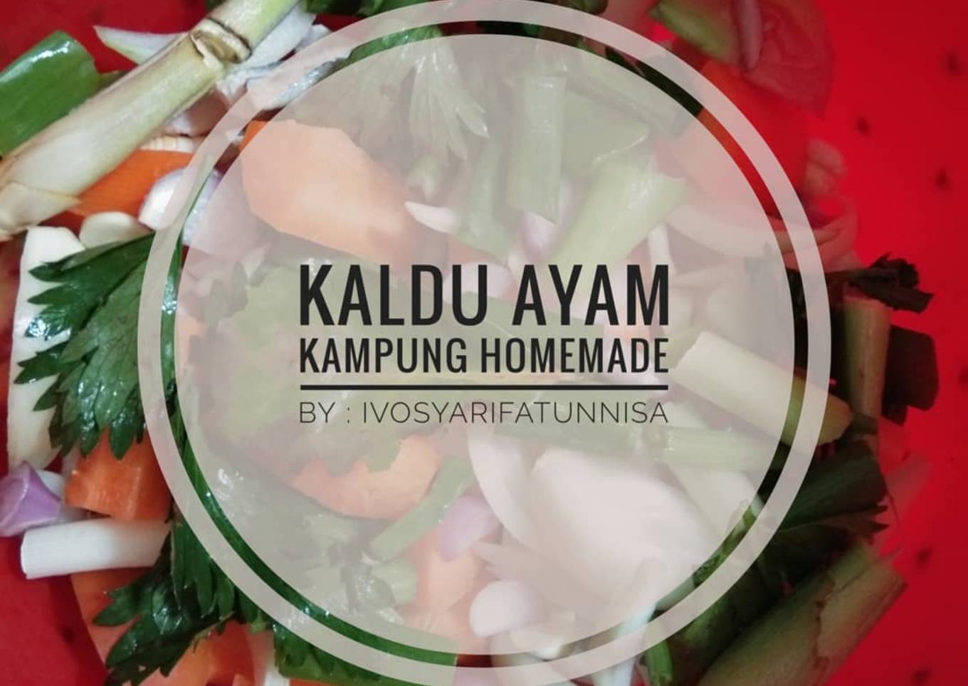 Kaldu ceker ayam kampung