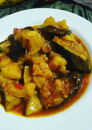 Foto resep Kikil Terong Pedas