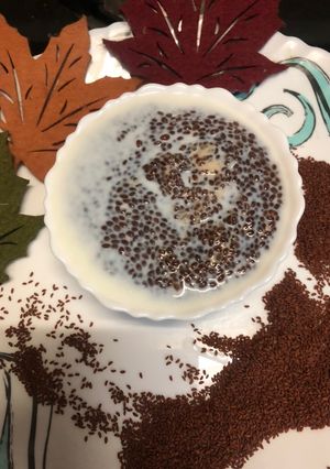 A picture of Garden cress seeds Halva.