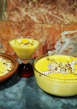 A picture of Mango Firni.