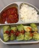 BẮP CẢI CUỘN THỊT (blw)