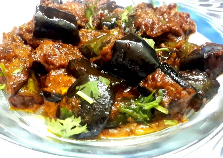 Easiest Way to Prepare Perfect Achari Begun /Pickled Brinjal