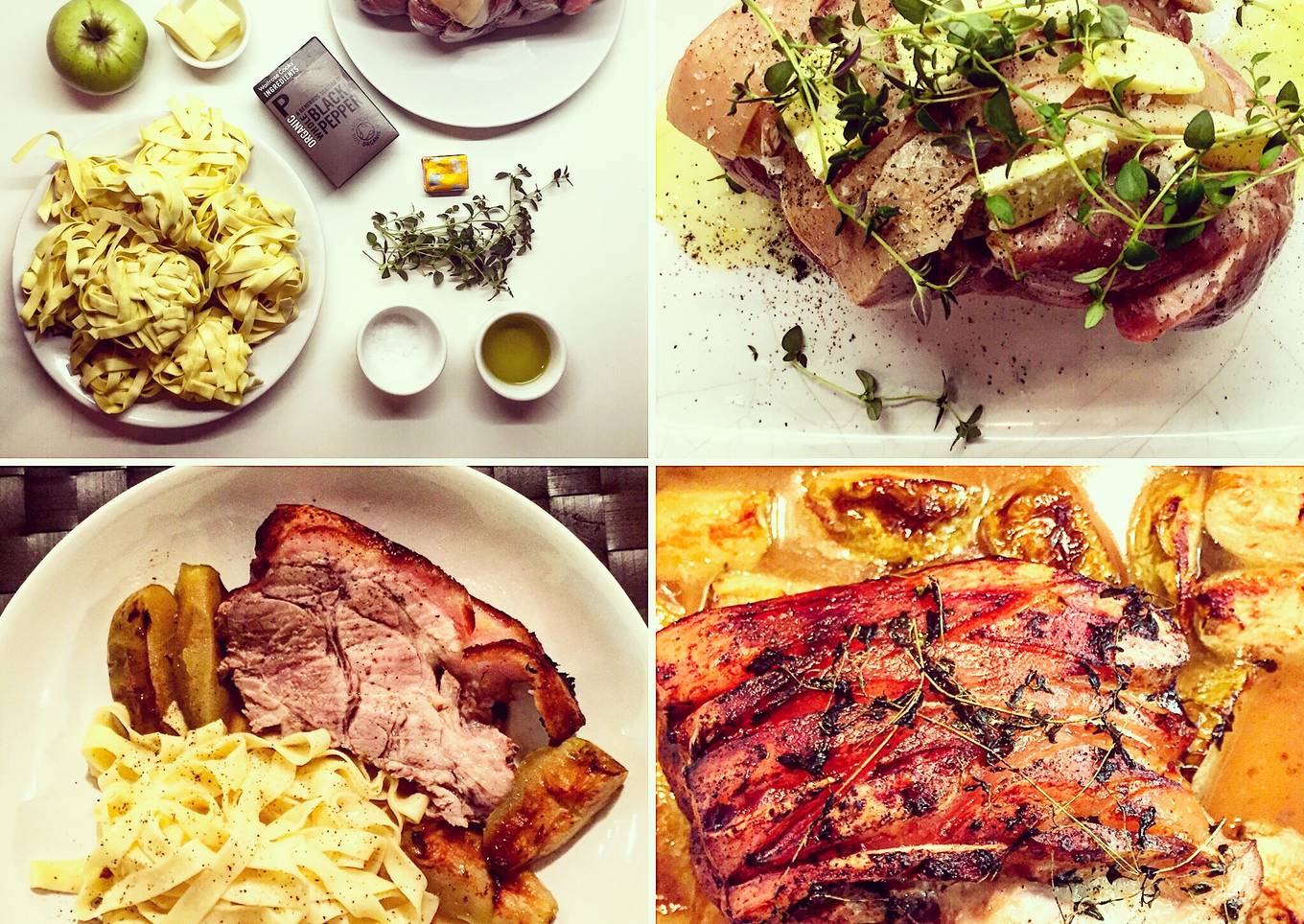 Pork Roast with Apple & Cider Sauce