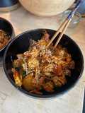 Spicy Sesame Tempeh Noodle Stir-Fry